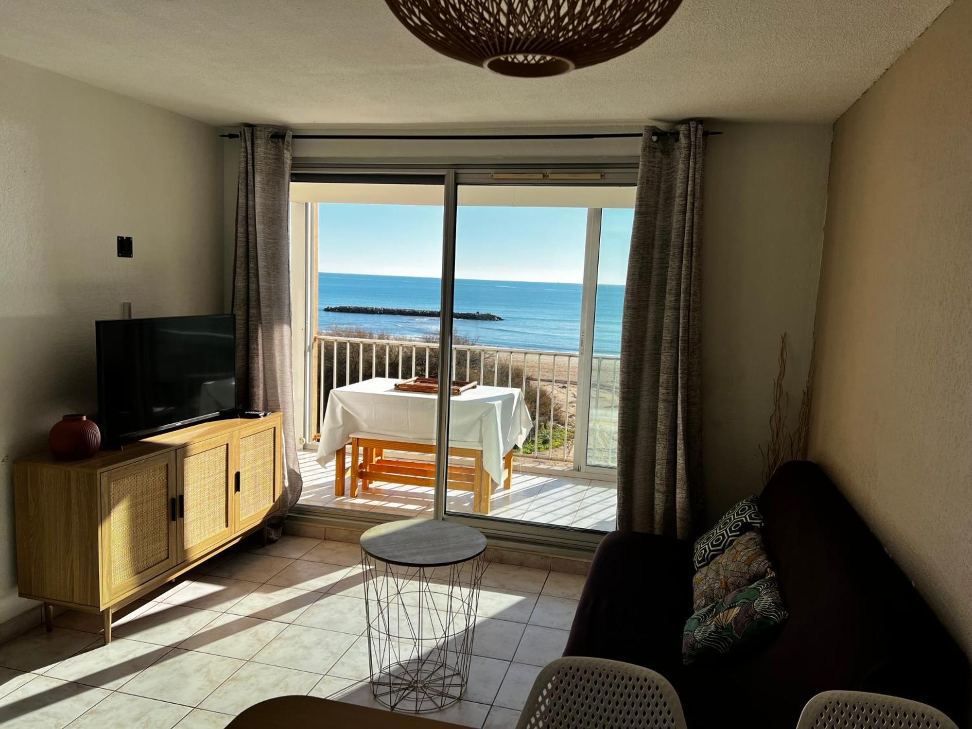 Appartement Vue Mer Valras Plage Dış mekan fotoğraf